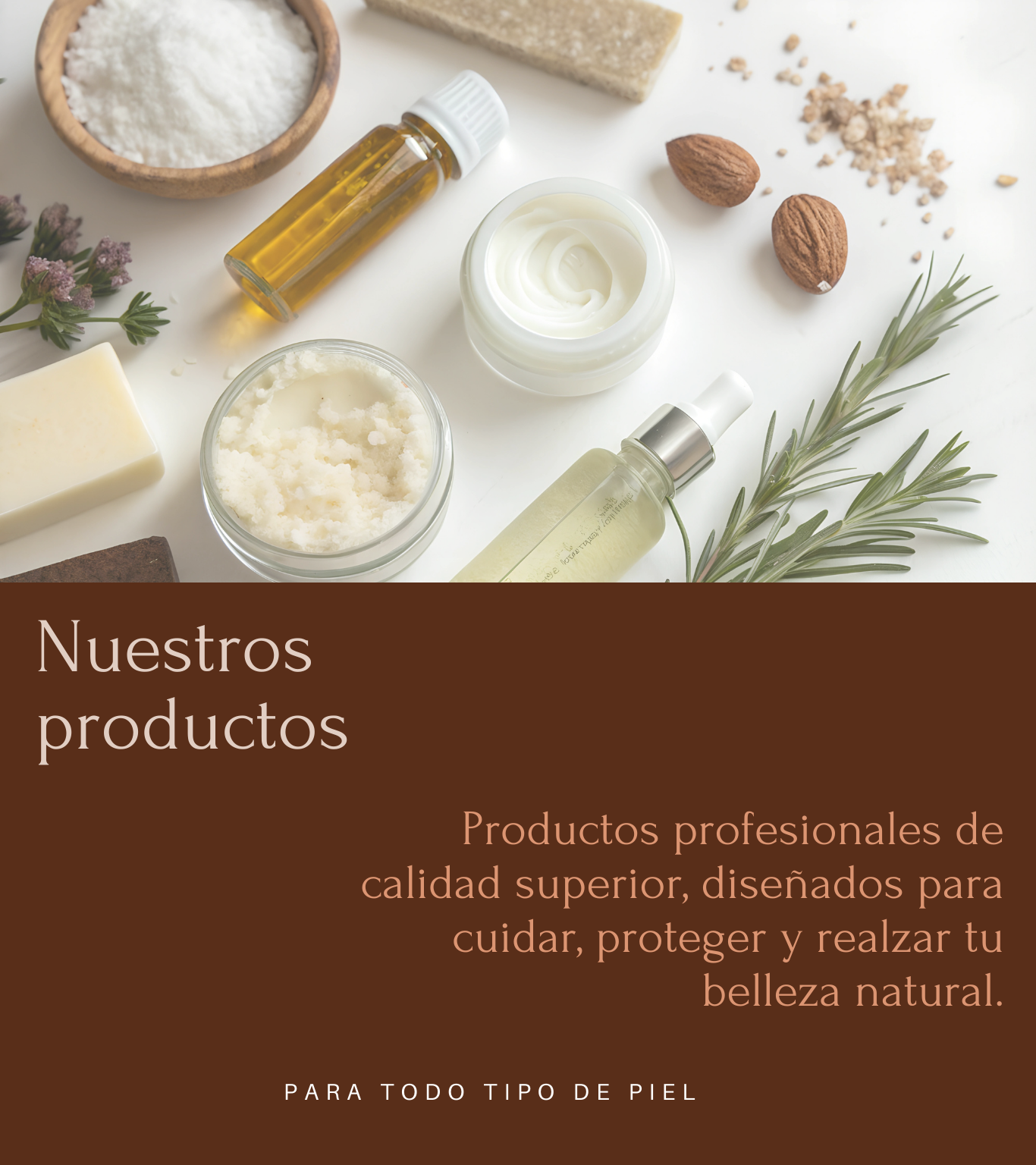 Productos de spa